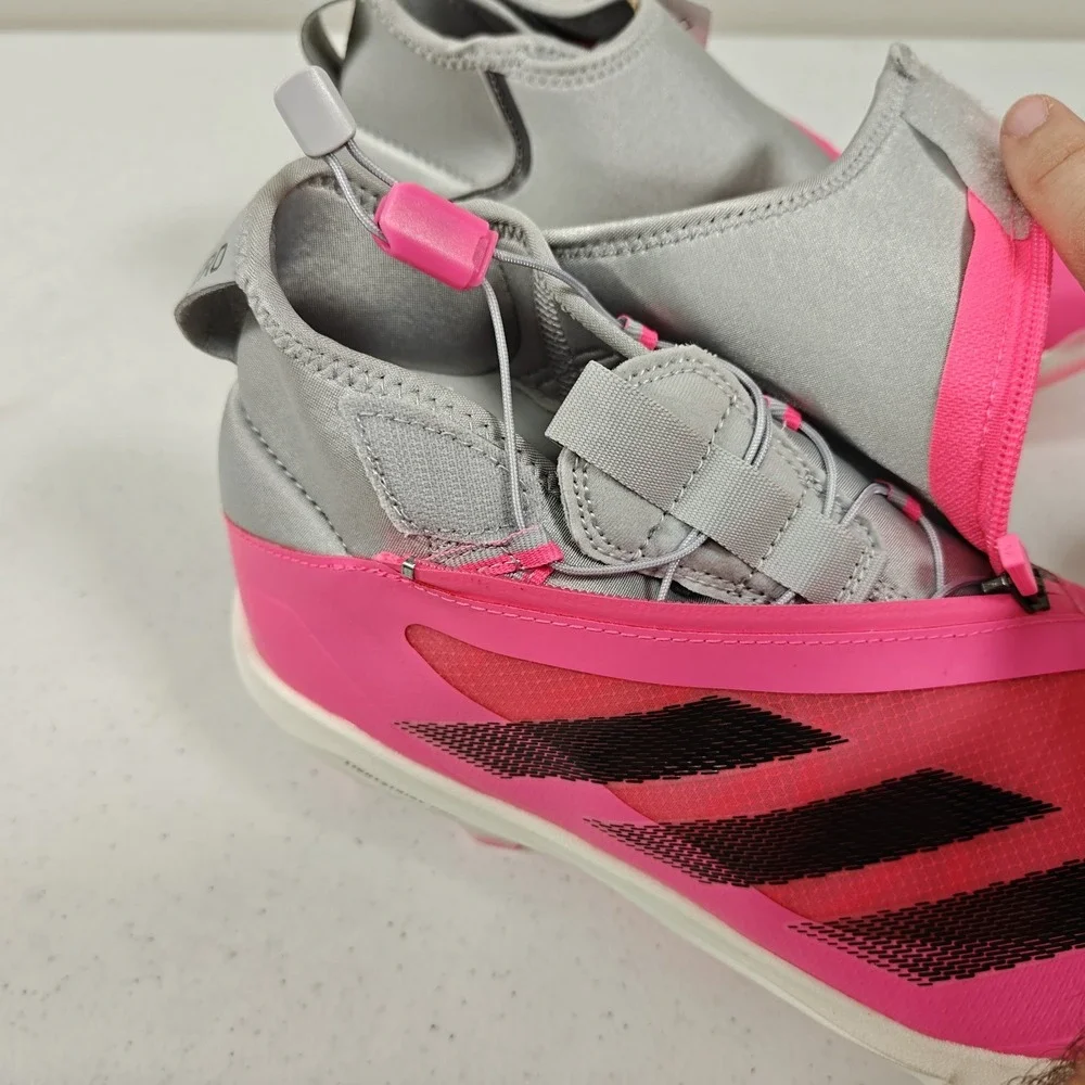 Adidas Adizero Impact+ TPU BSB Baseball Cleats Mens Size 7.5 Pink IF3353 NEW
